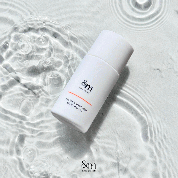 sun block moist skin